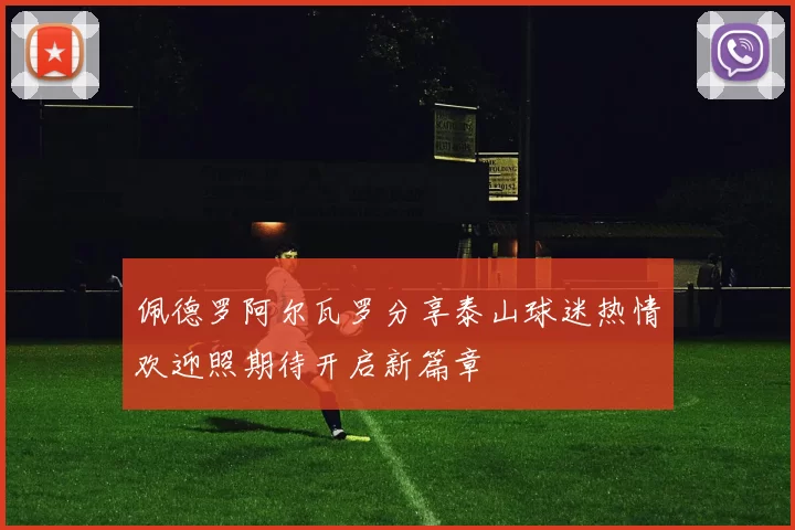 佩德罗阿尔瓦罗分享泰山球迷热情欢迎照期待开启新篇章