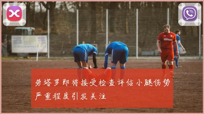 劳塔罗即将接受检查评估小腿伤势严重程度引发关注